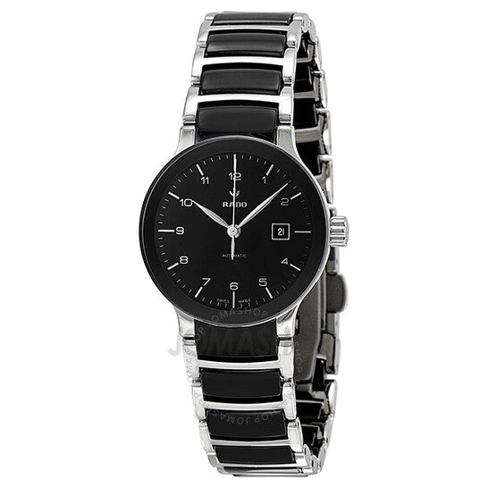 Rado, Centrix Automatic Black Dial Ceramic Ladies Watch