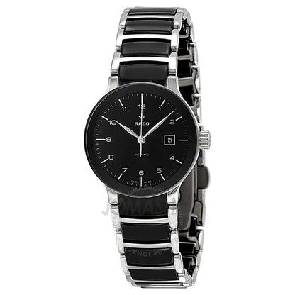 Rado, Centrix Automatic Black Dial Ceramic Ladies Watch