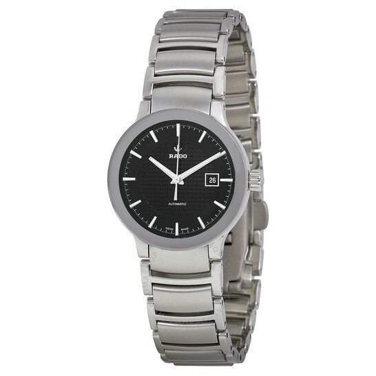 Rado, Centrix Automatic Black Dial Stainless Steel Ladies Watch
