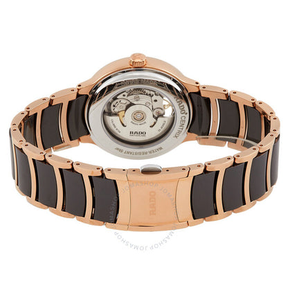 رادو، ساعة سينتريكس أوتوماتيكية مفتوحة القلب مرصعة بالألماس للسيدات