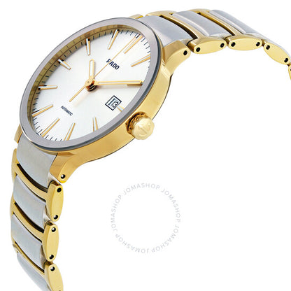 رادو، ساعة سينتريكس أوتوماتيكية للرجال بمينا فضي