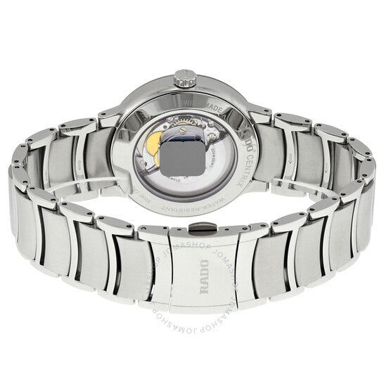 Rado, Centrix Automatic White Dial Men's Stainless Steel Watch