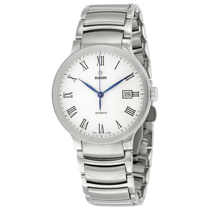 Rado, Centrix Automatic White Dial Men's Stainless Steel Watch