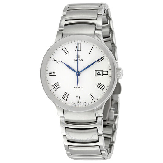 Rado, Centrix Automatic White Dial Men's Stainless Steel Watch
