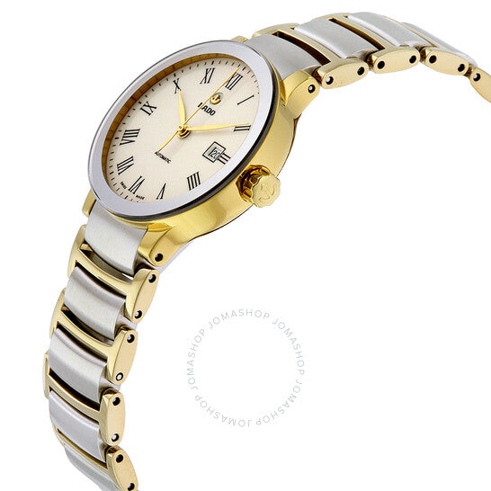 Rado, Centrix Automatic White Dial Two-tone Ladies Watch