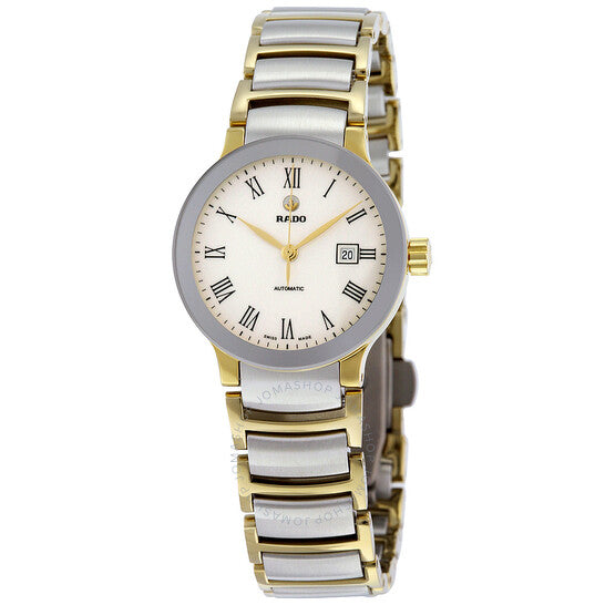 Rado, Centrix Automatic White Dial Two-tone Ladies Watch