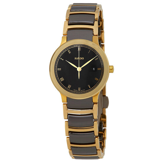 Rado, Centrix Black Dial Ladies Watch