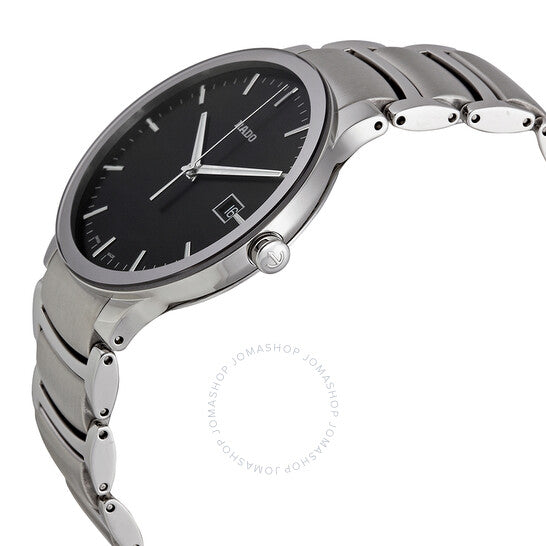 Rado, Centrix Black Dial Stainless Steel Men's Watch