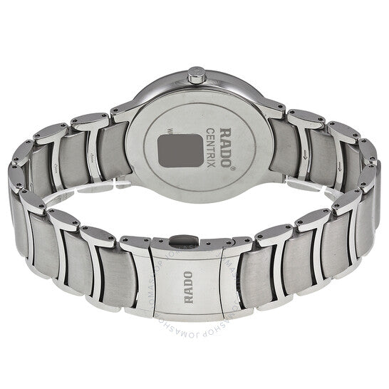 Rado, Centrix Black Dial Stainless Steel Men's Watch