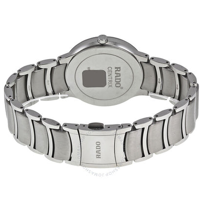 Rado, Centrix Black Dial Stainless Steel Men's Watch