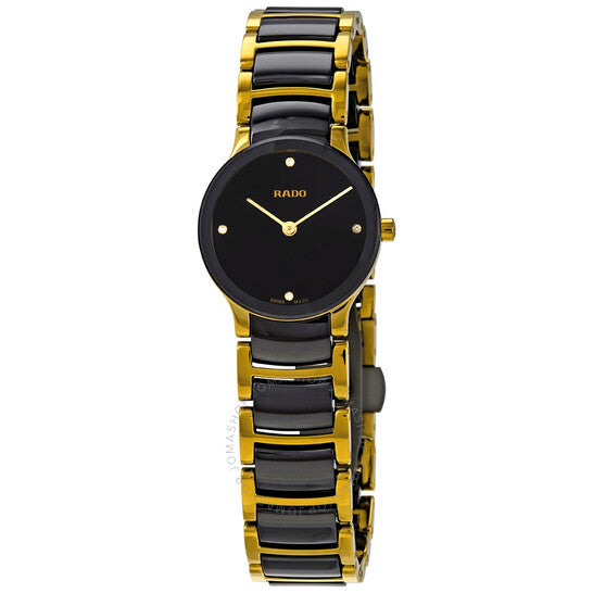 Rado, Centrix Black Diamond Dial Ladies Watch