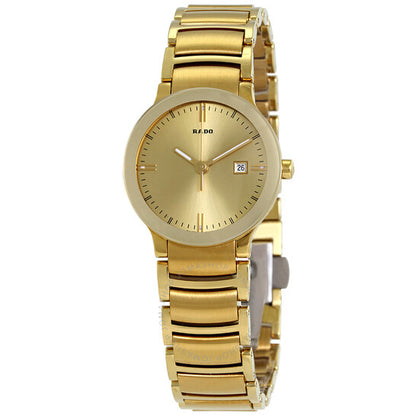 Rado, Centrix Champagne Dial Ladies Watch