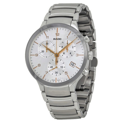 Rado, Centrix Chronograph Silver Dial Stainless Steel Men's Watch