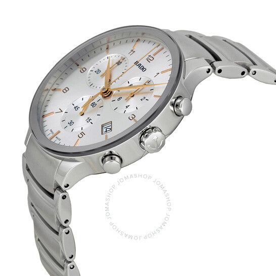 Rado, Centrix Chronograph Silver Dial Stainless Steel Men's Watch