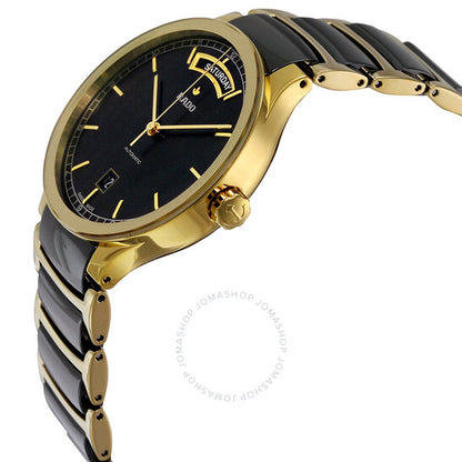 Rado, Centrix Day-Date Automatic Black Dial Men's Watch