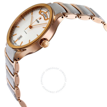 رادو، ساعة سينتريكس داي-ديت أوتوماتيكية ثنائية اللون للرجال