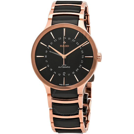 رادو، ساعة سينتريكس جي إم تي أوتوماتيكية للرجال بمينا أسود