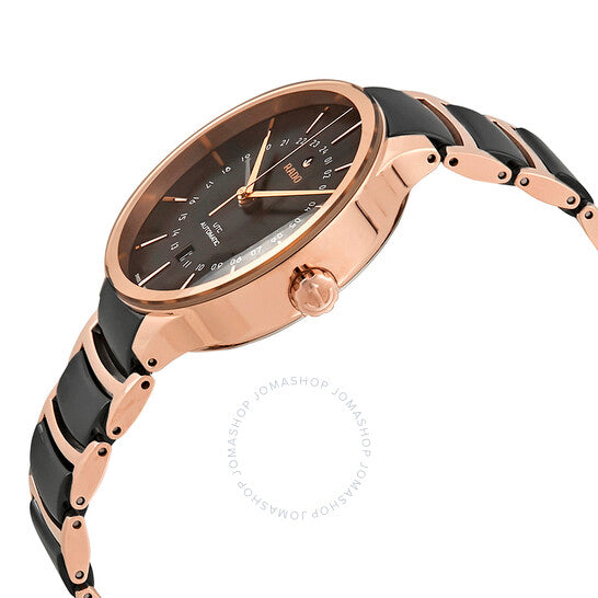 رادو، ساعة سينتريكس جي إم تي أوتوماتيكية للرجال بمينا أسود