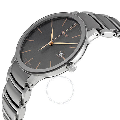 Rado, Centrix Grey Dial Stainless Steel Men's Watch