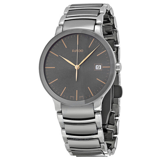 Rado, Centrix Grey Dial Stainless Steel Men's Watch