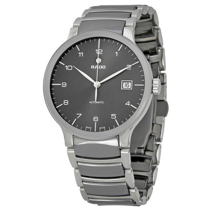 Rado, Centrix Grey Dial Two-tone Bracelet Men's Watch
