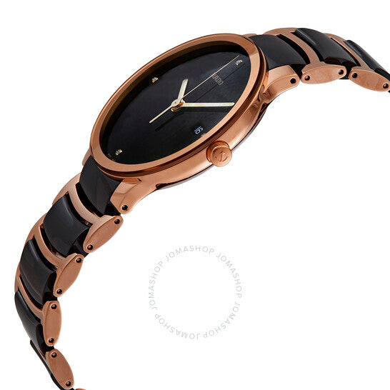 Rado, Centrix Jubile Black Dial Black Ceramic Men's Watch
