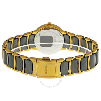 Rado, Centrix Jubile Black Dial Two-tone Ladies Watch