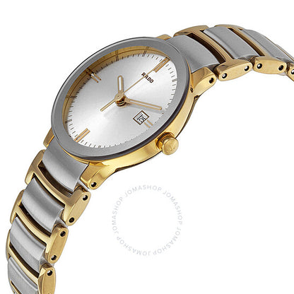 Rado, Centrix Jubile Silver Dial Two-tone Ladies Watch