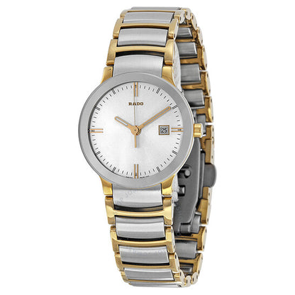 Rado, Centrix Jubile Silver Dial Two-tone Ladies Watch