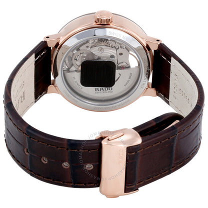 Rado, Centrix Open Heart Automatic Brown Dial Ladies Watch