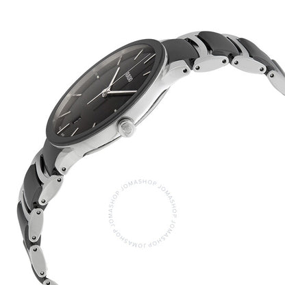 Rado, Centrix Quartz Black Dial Ladies Watch