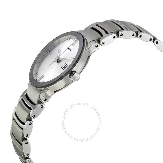 Rado, Centrix Quartz Silver Dial Stainless Steel Ladies Watch