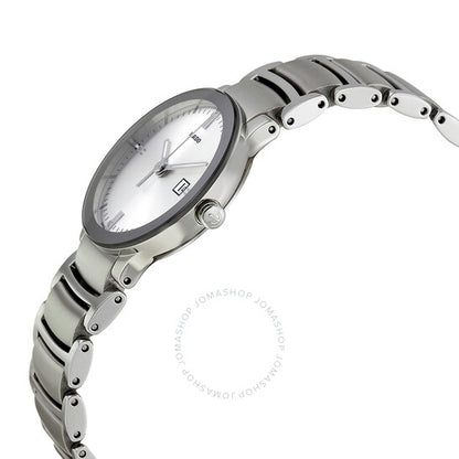 Rado, Centrix Quartz Silver Dial Stainless Steel Ladies Watch