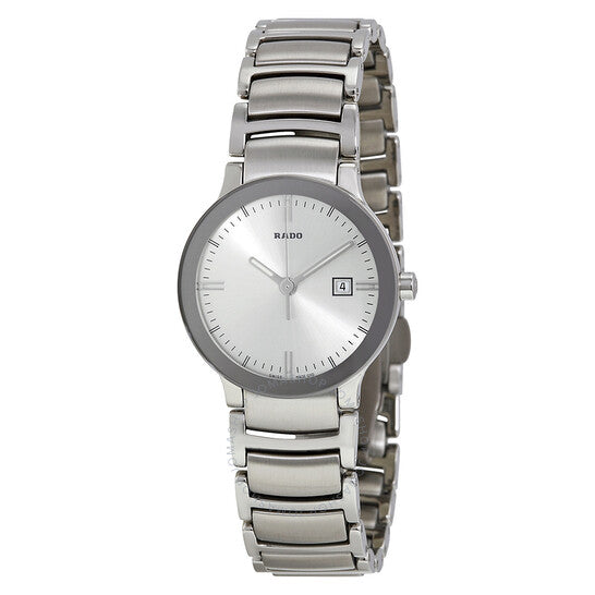 Rado, Centrix Quartz Silver Dial Stainless Steel Ladies Watch