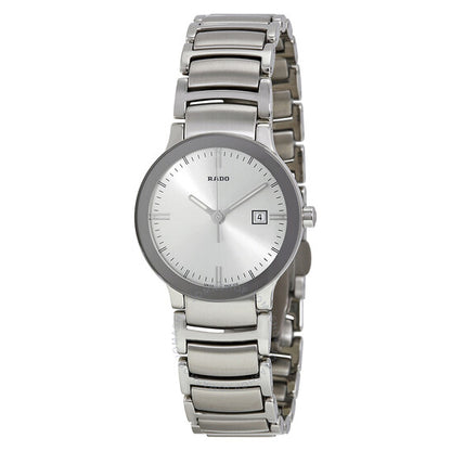 Rado, Centrix Quartz Silver Dial Stainless Steel Ladies Watch