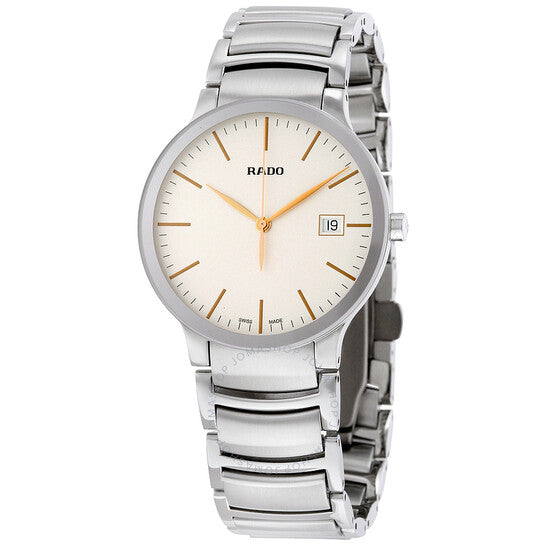 Rado, Centrix Quartz Silver Dial Stainless Steel Men's Watch
