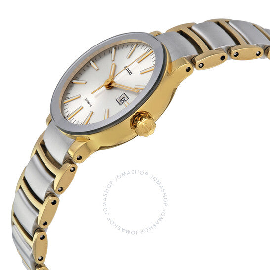 Rado, Centrix Automatic Silver Dial Two-tone Ladies Watch