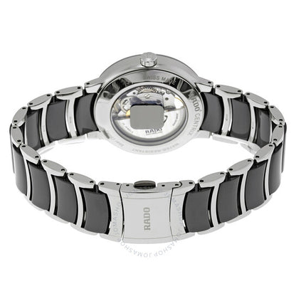 رادو، ساعة سينتريكس للرجال بمينا هيكلي أسود