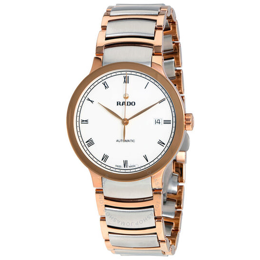 Rado, Centrix Automatic White Dial Two-tone Men's Watch
