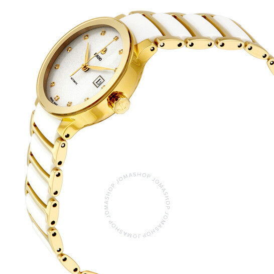 Rado, Centrix Automatic White Diamond Dial Ladies Watch