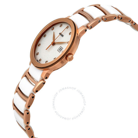 Rado, Centrix White Diamond Dial Ladies Watch