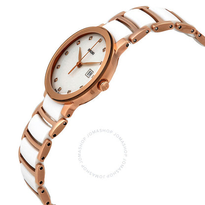 Rado, Centrix White Diamond Dial Ladies Watch
