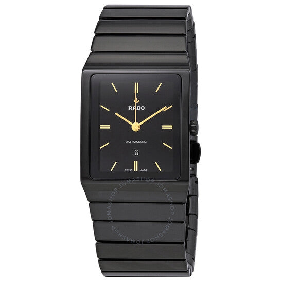 Rado, Ceramica Automatic Black Dial Men's High-tech Ceramic Watch