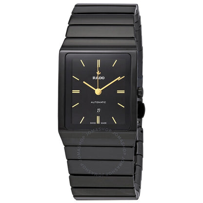 Rado, Ceramica Automatic Black Dial Men's High-tech Ceramic Watch