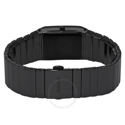 ساعة رادو سيراميكا للسيدات بمينا أسود من الألماس