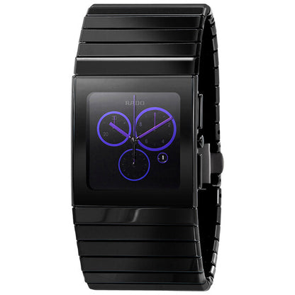Rado, Ceramica Chronograph Black Dial Men's Watch