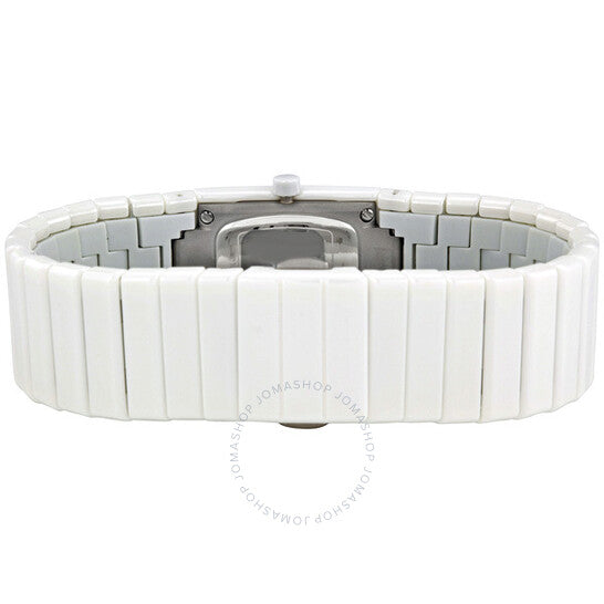 Rado, Ceramica Small Jubile White Diamond Dial Ladies Watch
