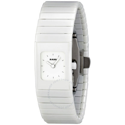 Rado, Ceramica Small White Dial White Ceramic Ladies Watch