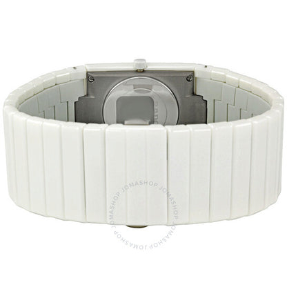 Rado, Ceramica White Dial White Ceramic Ladies Watch RADO-