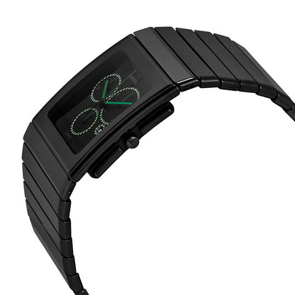 Rado, Ceramica XL Chronograph Black Dial Men's Watch